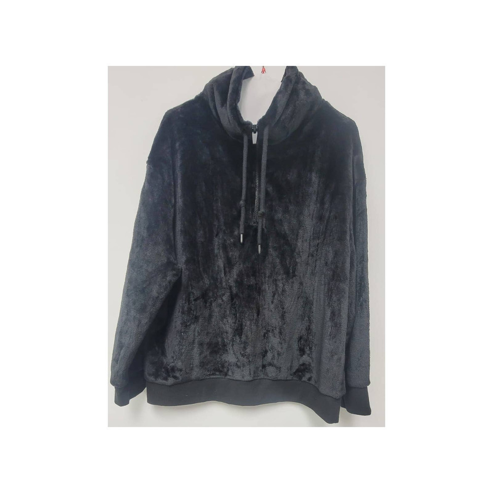 Black Jacket Velour Secret Treasures Size Large